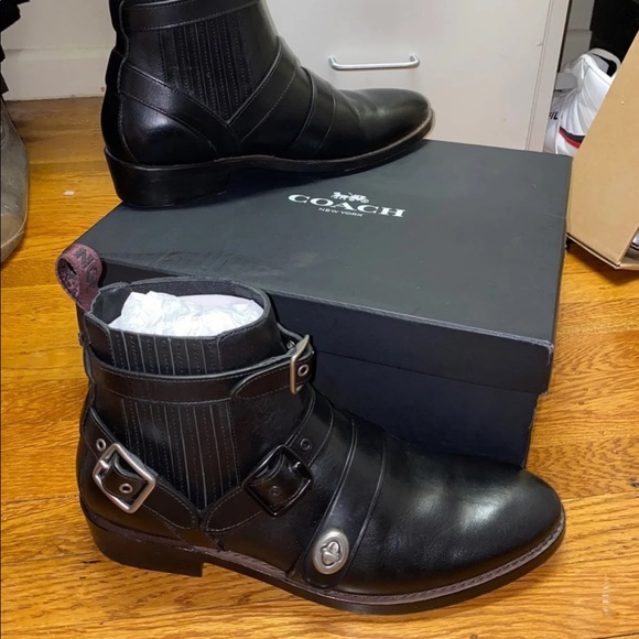 Men’s Coach Strap Chelsea Biker - Picture 1 of 8